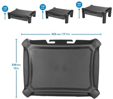 Startech.com Monitorstandaard met lade in hoogte verstelbaar