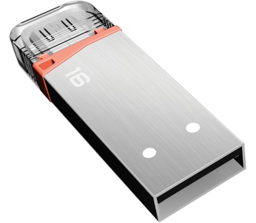 Emtec S220 On The Go 16GB Zilver
