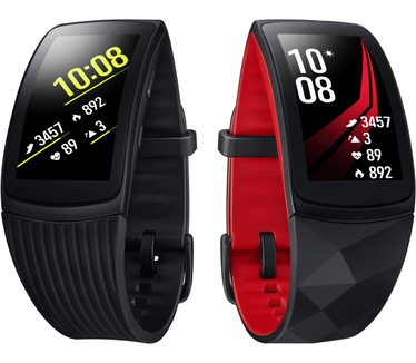Samsung Gear Fit 2 Pro Large Zwart (Zwart)