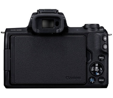 Canon EOS M50 systeemcamera Zwart + 15-45mm IS STM + 22mm STM