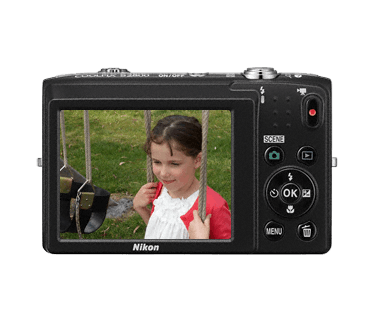 Nikon Coolpix Nikon Coolpix S2800, zwart Zwart