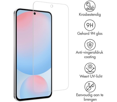 Accezz 2 pack glass screenprotector