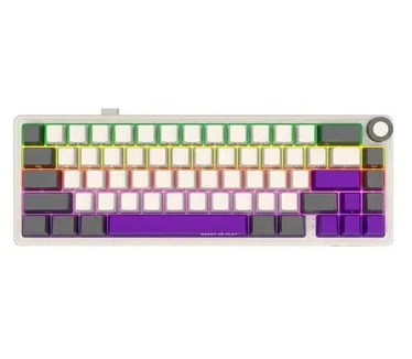 Lorgar Gaming keyboard KBP70MW Wireless 65% mech RGB Beige (LRG-KBP70MW-RT)