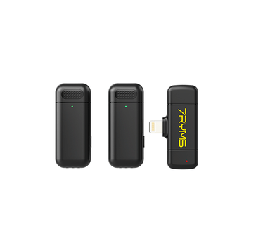 7RYMS 7RYMS Rimo S1(LN) 2.4G Dual-channel draadloze microfoon met Lightning aansluiting