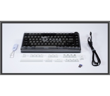 Akko Black&Silver PC75B Plus