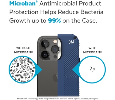 Speck Presidio2 Grip Apple iPhone 14 Pro Max Coastal Blue - with Microban