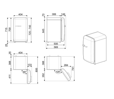 Smeg FAB5RCR6