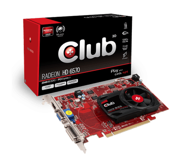 Club3D Radeon HD 6570 2Gb