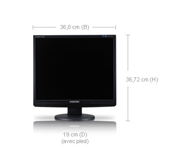 Samsung Syncmaster 743BM Zwart