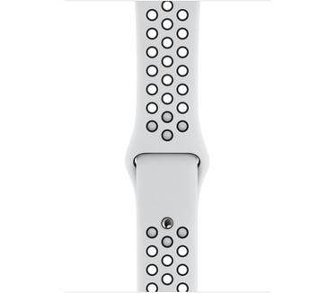 Apple Watch Nike Series 5 (GPS + LTE Cellular) 40mm Zilver (Wit)