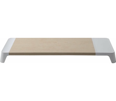 Pout Pallo Eyes 6 Laptopstandaard van hout, inductielader, bureau-accessoires, van hout, opbergdoos voor bureau, antislip, inductieoplader voor iPhone, Samsung (hout)