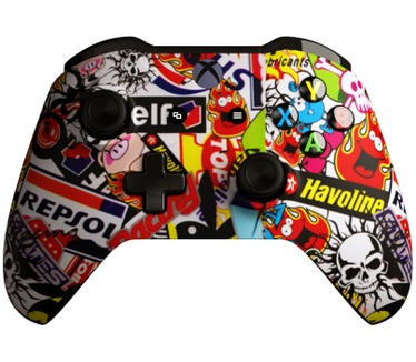 AimControllers Xbox One Stickerbomb