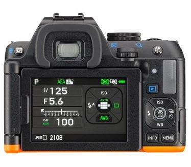 Pentax K-S2 Body Oranje/Zwart