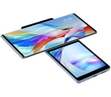 LG Wing Blauw, Paars