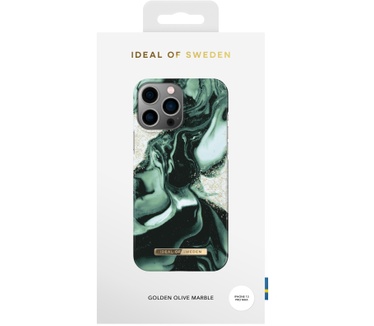 iDeal of Sweden Golden Olive Marble (iPhone 13 Pro Max) Multi-color