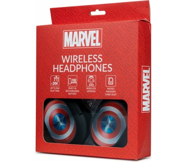 ERT - Bluetooth draadloze koptelefoon - Over-ear - Marvel Captain America