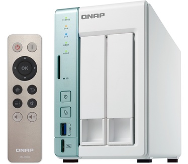 QNAP TS-251A-4G 2 BAY 1.66 GHZ DC