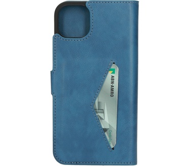 Mobiparts Classic Wallet Case Apple iPhone 14 Plus Steel Blue