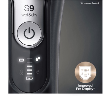 Braun Series 9 9380cc Nieuwste Generatie Elektrisch Scheerapparaat, Clean&Charge-station, Noir