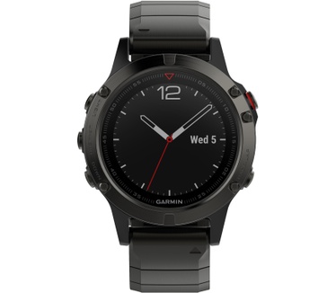 Garmin Fenix 5 (47mm, sapphire glas) Grijs (Grijs)