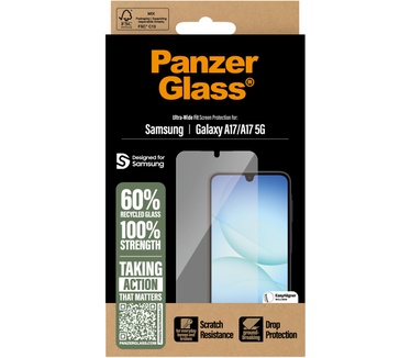 PanzerGlass PanzerGlass® Screen Protector Samsung Galaxy A17 | A17 5G | Ultra-Wide Fit w. EasyAligner