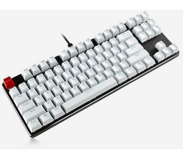 Glorious PC Gaming Race ABS-Doubleshot - 104 St. weiss ANSI US-Layout