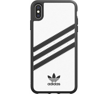 Adidas 3-Stripes Back Case - Apple iPhone XS Max (6.5") - Wit Wit