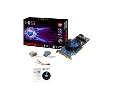 HIS HD 4870 Fan 512MB (256bit) GDDR5 PCIe
