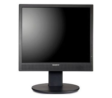 Sony SDM-X75KB (17", 12ms, D-sub/DVI-D, KVM switch, Zwart)