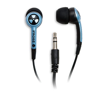 iFrogz EarPollution Plugz Sky Blue (Blauw)