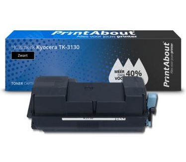 PrintAbout Huismerk Kyocera TK-3130 Toner Zwart