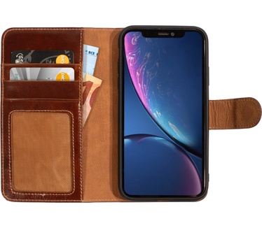 Mobiparts Excellent Wallet Case 2.0 Apple iPhone XR Oaked Cognac