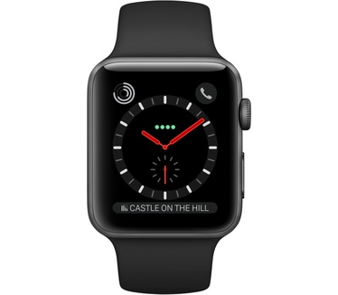 Apple Watch Series 3 Zwart (Zwart)