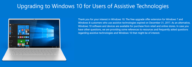 Windows 10 Assistive