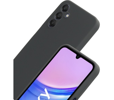 Mobiparts Silicone Cover Samsung Galaxy A15 Urban Grey