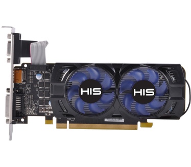 HIS R7 250 Twin Fan 2GB D5 LP