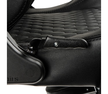 Noblechairs EPIC Real Leather Gaming Chair, Zwart