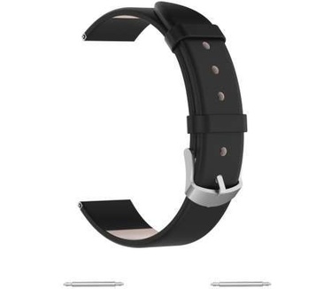 Just in Case Samsung Galaxy Watch 3 41mm PU Lederen armband - Zwart