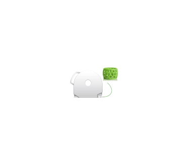 Cubify CubePro 3D filament groen (ABS)