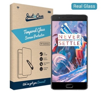 Just in Case Tempered Glass OnePlus 3 - Arc Edge