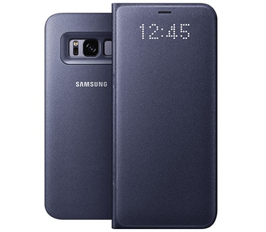 Samsung Galaxy S8 Led View Cover Paars