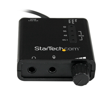 Startech.com StarTech USB Stereo Audio Adapter External Sound