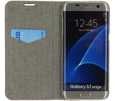 Mobilize Magnet StandCase Samsung Galaxy S7 Edge -Alligator Roze