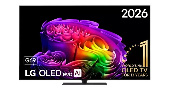 LG OLED55G69LS – OLED evo G6 4K Smart TV 2026