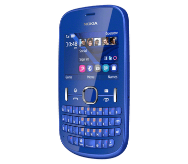 Nokia Asha 201 Blauw