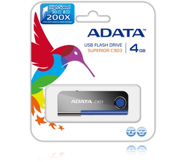 Adata Superior C903 4GB Blauw