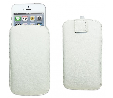 Muvit Universal pouch Size 4 Tweed effect (white)