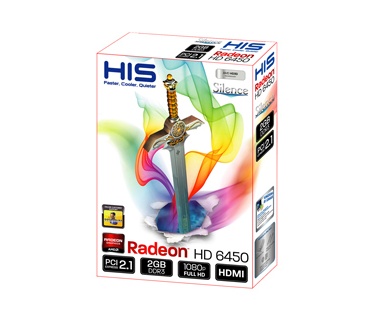 HIS 6450 Silence 2GB DDR3
