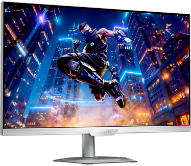 Gigabyte M27Q2 QD ICE Aluminium, Wit