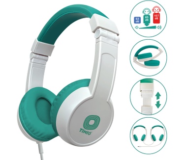 TIMIO Foldable Headphones (Grijs, Mint)